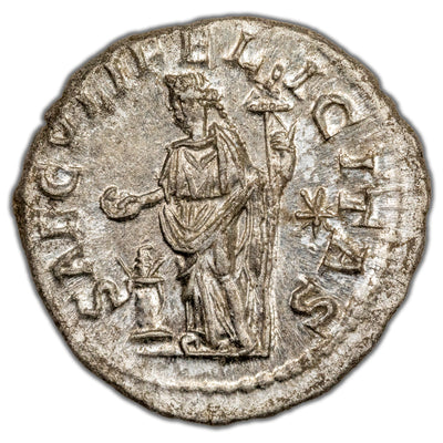SOLD Ancient Rome AD 220-2 Julia Maesa AR Denarius Coin RIC #272 2.91g 18mm
