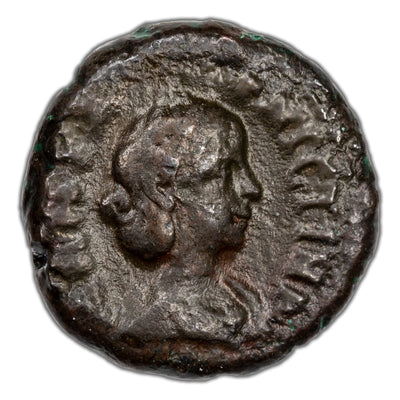 Ancient Rome Provincial Egypt AD 221 Annia Faustina Tetradrachm Coin Koln #2384