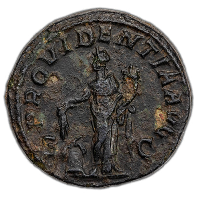 Ancient Rome AD 232 Severus Alexander AE Dupondius Coin RIC #643 11.36g 25mm
