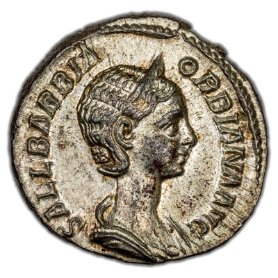 SOLD Ancient Rome AD 225 Sallustia Orbiana AR Denarius Coin RIC #319 2.58g