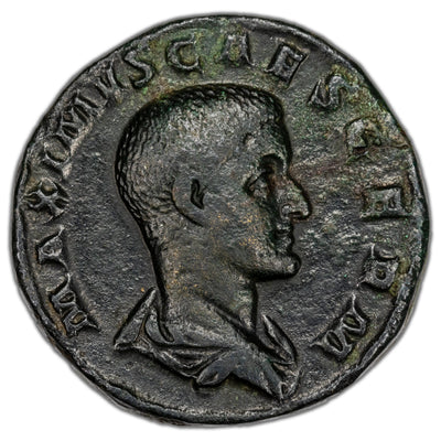 SOLD Ancient Rome AD 235-8 Maximus AE As Coin RIC #12b Cohen #8 11.73g