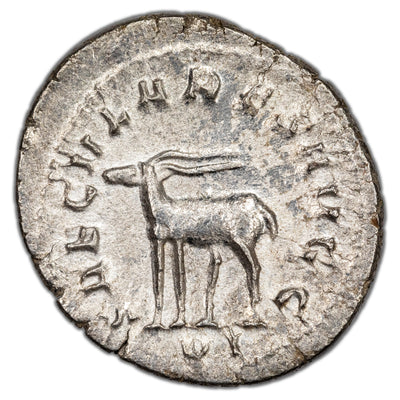 Ancient Rome AD 248 Philip I AR Antoninianus Coin RIC #21 4.35g 23mm
