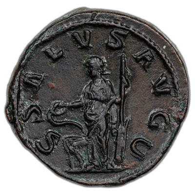 Ancient Rome AD 244 Philip I AE Sestertius Coin RIC #187a Cohen #206 19.93g