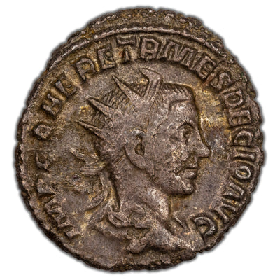 SOLD Ancient Rome AD 251 Herennius Etruscus AR Antoninianus Coin RIC #154 4.36g