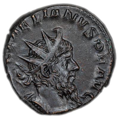 SOLD Ancient Rome AD 269 Laelianus Usurper AE Antoninianus Coin RIC #9 3.14g