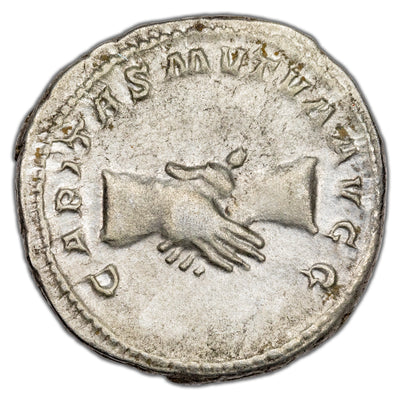 Ancient Rome AD 238 Pupienus AR Antoninianus Coin RIC #10b 5.56g