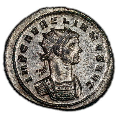 SOLD Ancient Rome AD 274 Aurelian Antoninianus Coin RIC #152 3.86g