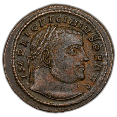 SOLD Ancient Rome AD 313-5 Licinius I BL Nummus Coin RIC VII #8, G