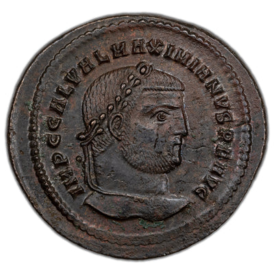 SOLD Ancient Rome AD 308-10 Galerius AE Follis Coin RIC #54a 6.67g 31mm