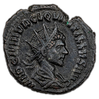 Ancient Rome AD 270 Quintillus AE Antoninianus Coin RIC #26 3.44g