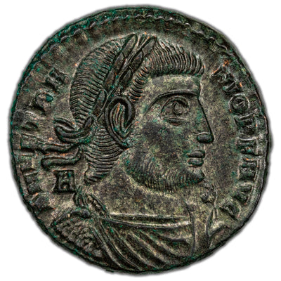 Ancient Rome AD 350 Vertranio AE Follis Coin RIC #283 5.49g