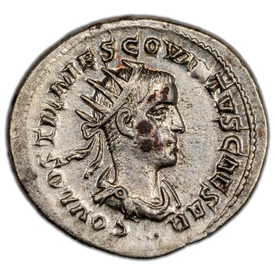 Ancient Rome AD 251 Hostilian Antoninianus Coin RIC #196 3.63g 23mm