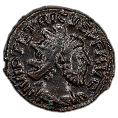 Ancient Rome AD 3rd-5th Cent. Tetricus I Barbarous Radiate Antoninianus 2.26g 19mm