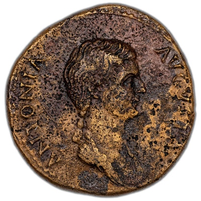 SOLD Ancient Rome 41-42 AD Antonia AE Dupondius Coin RIC #92 13.14g