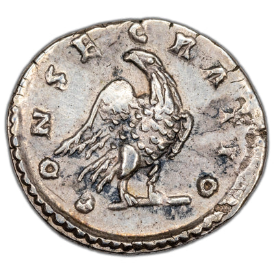 Ancient Rome AD 113 Marciana AR Denarius Coin RIC #745 3.10g 18.5mm