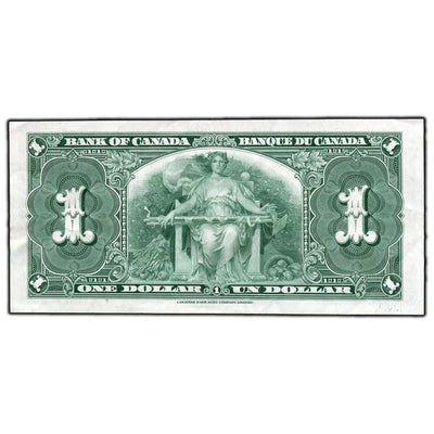 SOLD $1 1937 Bank of Canada Note Coyne-Towers U/N Prefix BC-21d - VF/EF