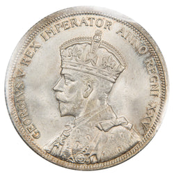 Obverse of a Canada 1953 Shoulder Fold $1 Silver Dollar Proof Like coin (PCGS PL-65, SKU: 49647477), featuring the laureate portrait of Queen Elizabeth II facing right with visible shoulder fold variety details, surrounded by ELIZABETH II DEI GRATIA REGINA.