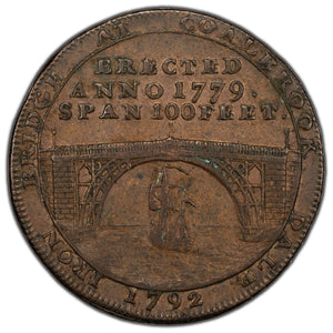 SOLD Great Britain Coalbrook 1792 Halfpenny Token D & H #15