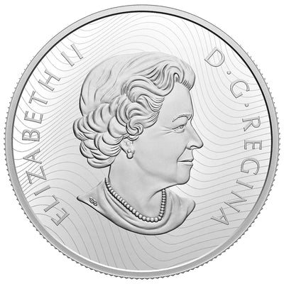Canada 2021 $100 Provincial and Territorial Flags .9999 Fine Silver Coin