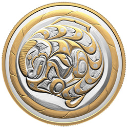 Canada 2024 $100 The Cycle of Life .9999 Fine Silver Coin