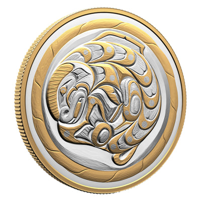 Canada 2024 $100 The Cycle of Life .9999 Fine Silver Coin