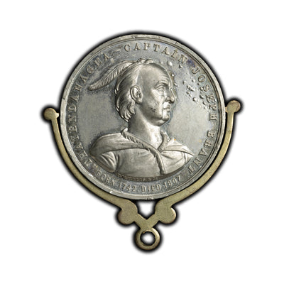 SOLD Canada 1886 Joseph Brant Medal Leroux 1130
