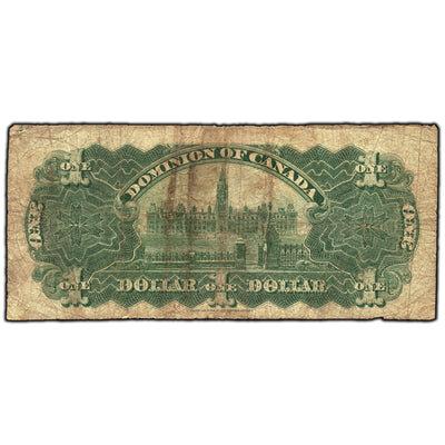 SOLD $1 1898 Dominion of Canada Note Series Q DC-13c - Circulated