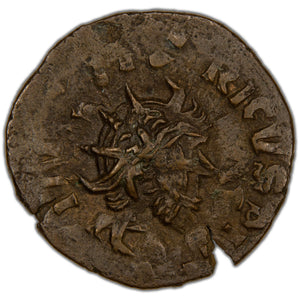 Ancient Rome c.3rd Century Tetricus II Barbarous Radiate AE Antoninianus Coin