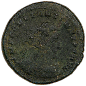 Ancient Rome AD 309-311 Constantine I AE Follis Coin RIC #120 3.77g