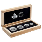 Canada 2017 4-Coin A Royal Wedding Anniversary .999 Pure Platinum Coin Set