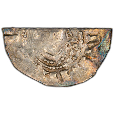 Great Britain c.1100-1135 Henry I 1/2d Cut Half Penny Silver Coin SCBC 1271 0.78g