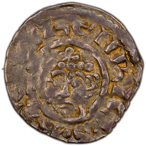 Great Britain c.1154-1189 Henry II 1d One Penny Hammered Silver Coin SCBC 1345 1.42g