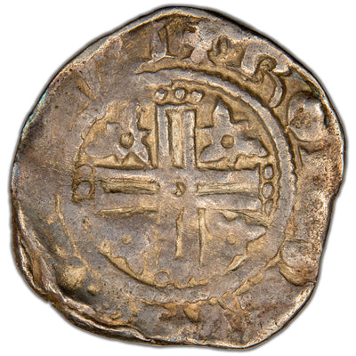 Great Britain c.1135-54 Stephen 1d One Penny Hammered Silver Coin SCBC 1280 1.36g