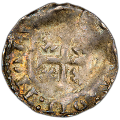 Great Britain c.1154-1189 Henry II 1d One Penny Hammered Silver Coin SCBC 1338 1.40g