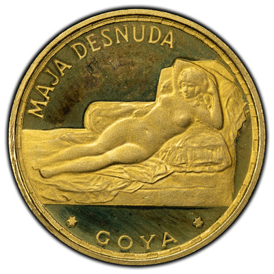 SOLD Equatorial Guinea 1970 250 Pesetas Gold Coin - Proof