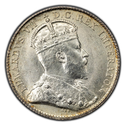 SOLD Newfoundland 1904-H 5 Cents Silver Coin - PCGS Specimen SP-65