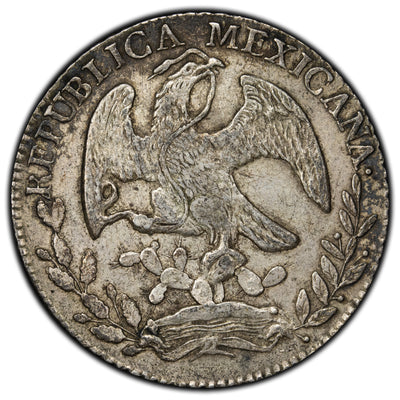 SOLD Mexico 1842 Pi-PS 8 Reales Silver Coin