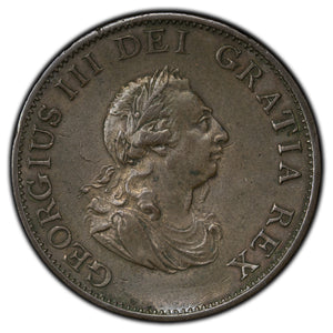 SOLD Great Britain 1799 1/2 Half Penny Coin