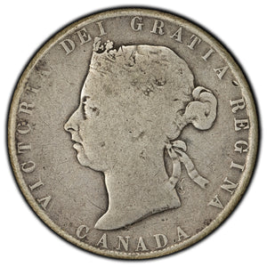 SOLD Canada 1892 50 Cents Half Dollar Silver Coin