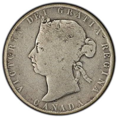SOLD Canada 1892 50 Cents Half Dollar Silver Coin