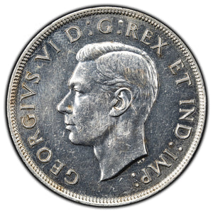 SOLD Canada 1945 $1 Silver Dollar Coin - Key Date - Cleaned