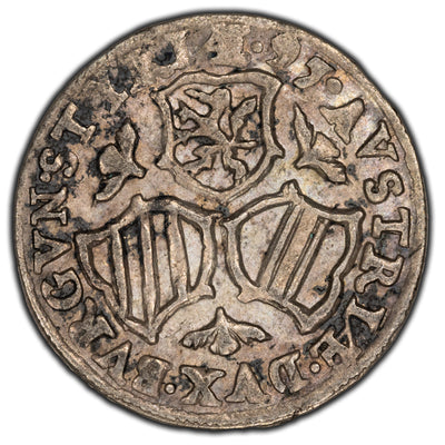 SOLD Austria Styria 1597 3 Kreuzer Silver Coin Her. #85