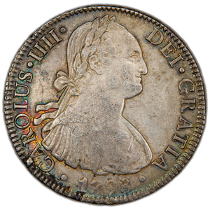 Mexico 1798 Mo FM 8 Reales Silver Coin