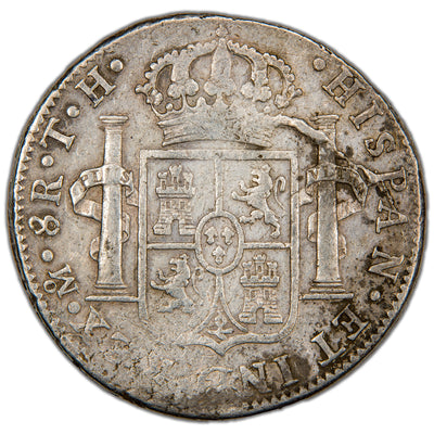Mexico 1809 Mo TH 8 Reales Silver Coin