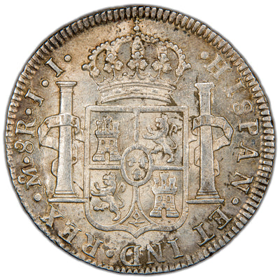 Mexico 1818 Mo JJ 8 Reales Silver Coin