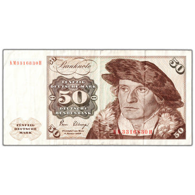 SOLD Germany 1980 50 Fifty Mark Note P #33d - VF