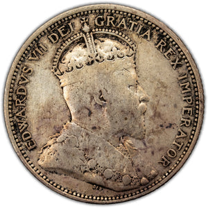 SOLD Canada 1905 25 Cents Quarter Silver Coin - Fine