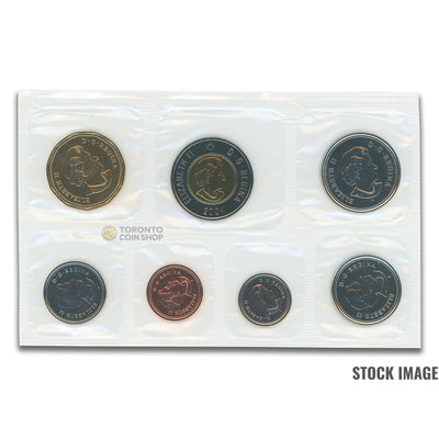 Canada 2004 7-Coin PL Proof-Like Mint Coin Set - Plastic Only