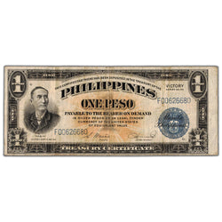 Philippines ND (1944) 1 One Peso Note Victory Series P #94 - Circulated