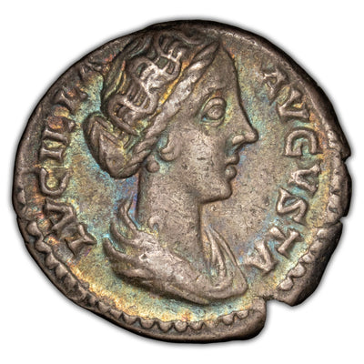Ancient Rome AD 164-69 Lucilla AR Denarius Coin RIC #781 3.21g - Lovely Patina